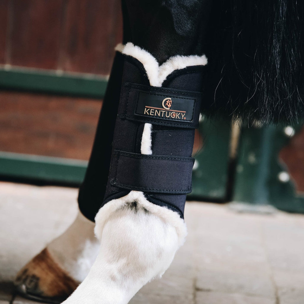 Kentucky Turnout Stiefel Solimbra - Lammfell - Hinterhand