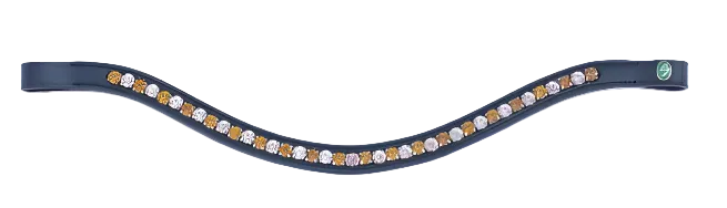 LJ Frontriem Silver/Orange
