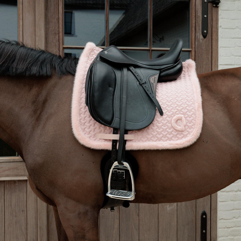 Kentucky Satteldecke Kunstfell Geflochtene Steppung - Dressur