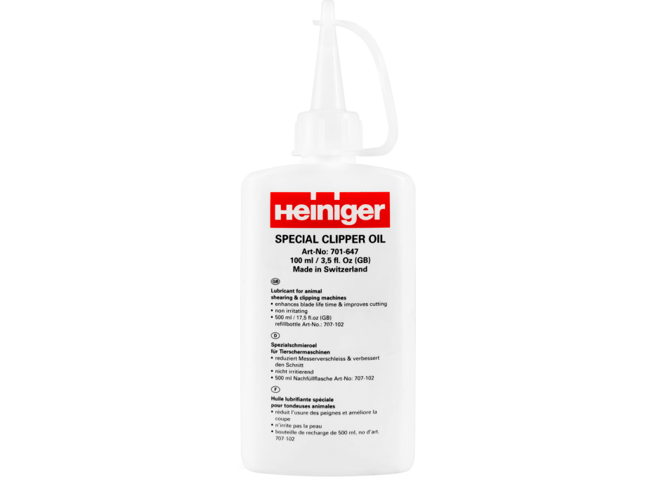 Heiniger Schermaschinenöl