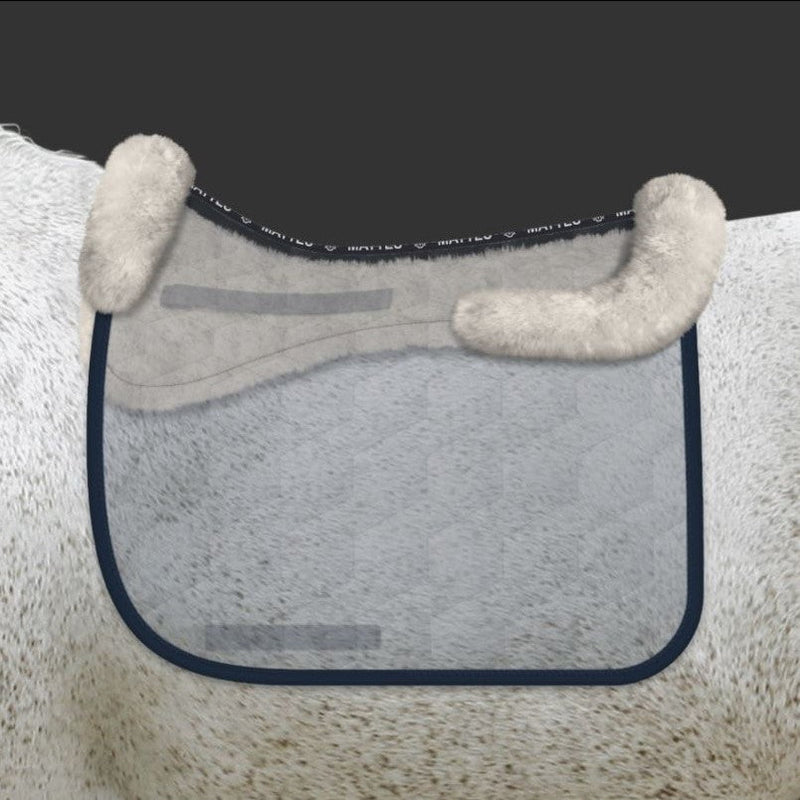 Mattes Squarepad Rand Glanz - Dressur