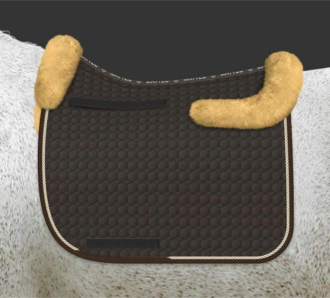 Mattes Squarepad Trim Cotton - Dressage