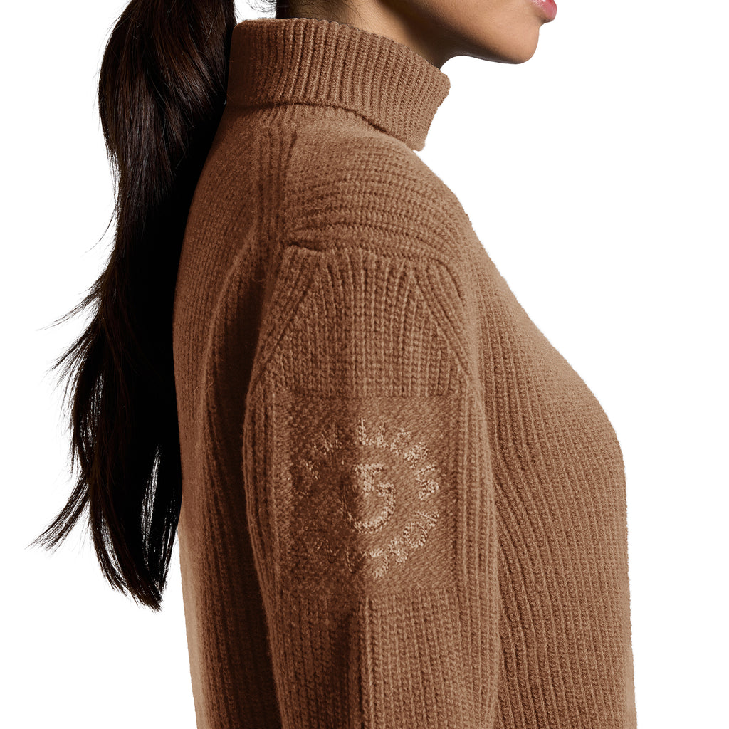 Cavalleria Toscana Sweater Turtleneck Pure Wool - Women