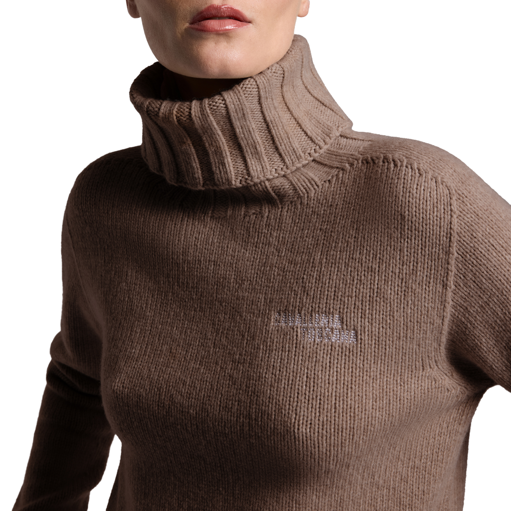 Cavalleria Toscana Sweater Turleneck Pure Wool - Women