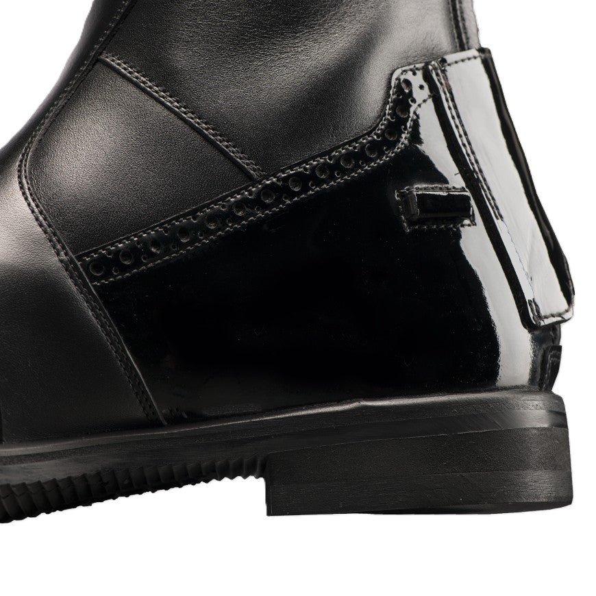 Tucci Marilyn Tall Boots with Patent Punched Details