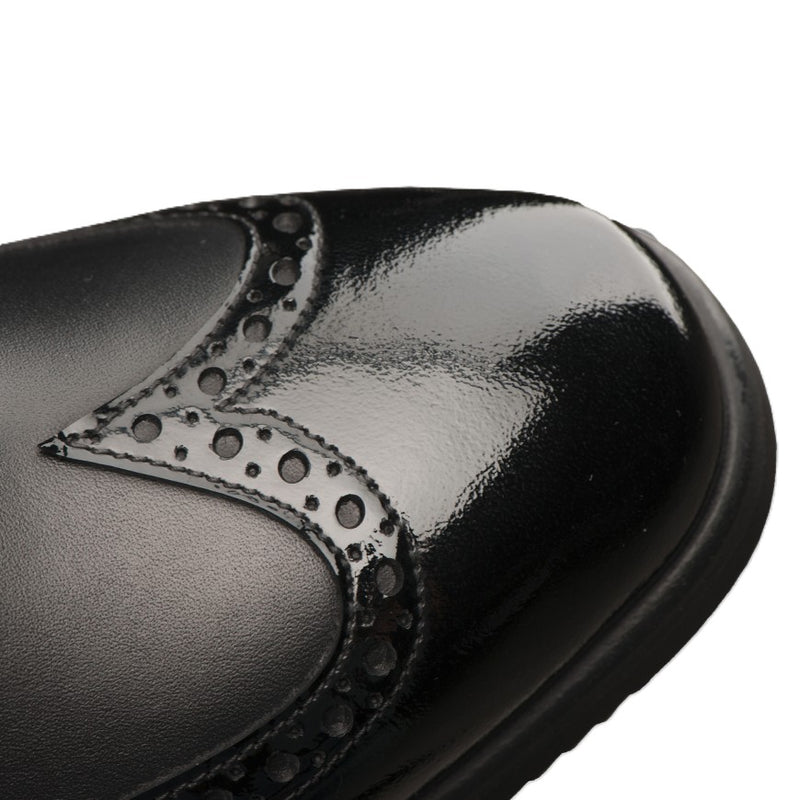 Tucci Jodhpur Marilyn - Gestanzte Lederdetails - Lack