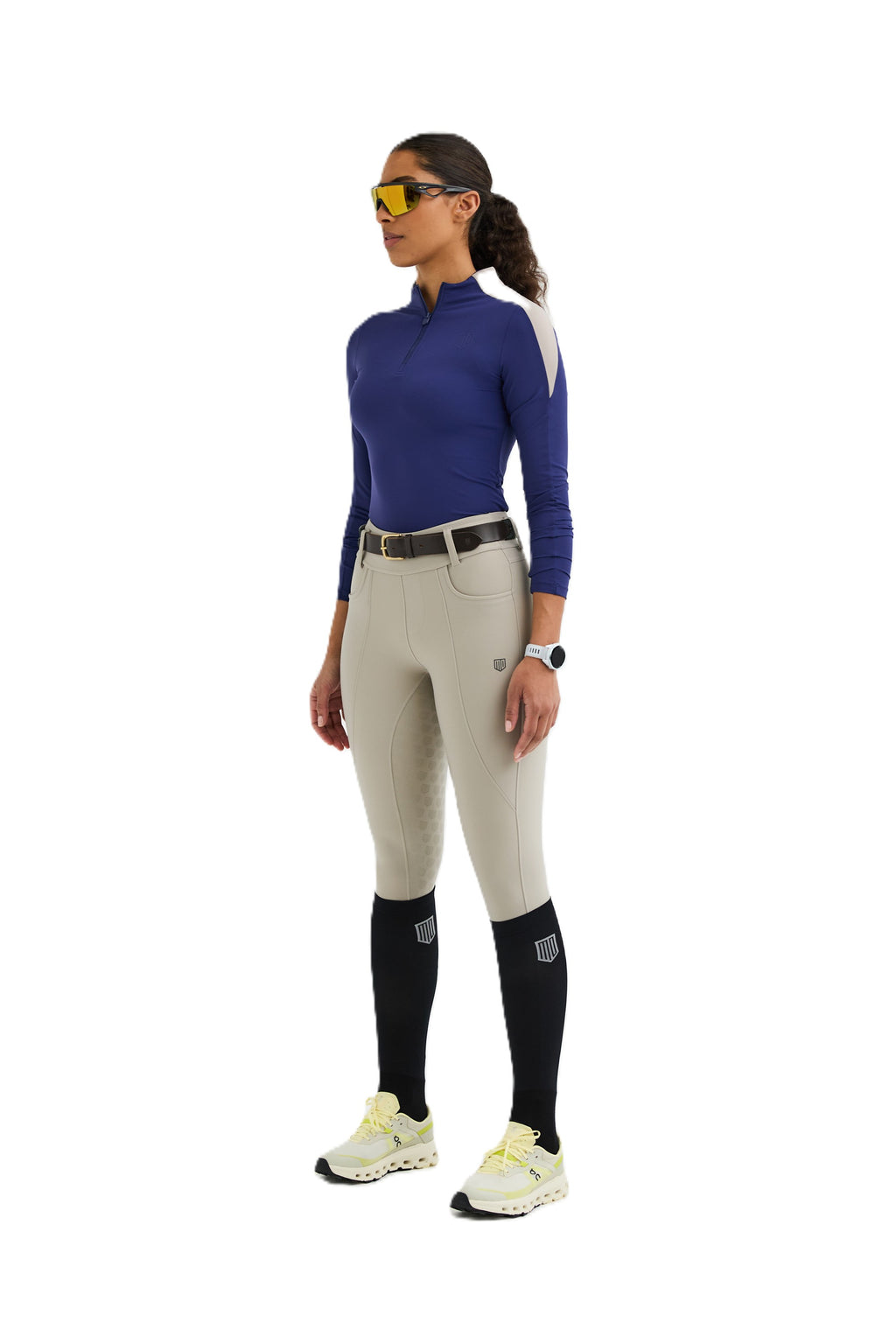 Maya Delorez Fitted Half Zip - Long Sleeves - Women