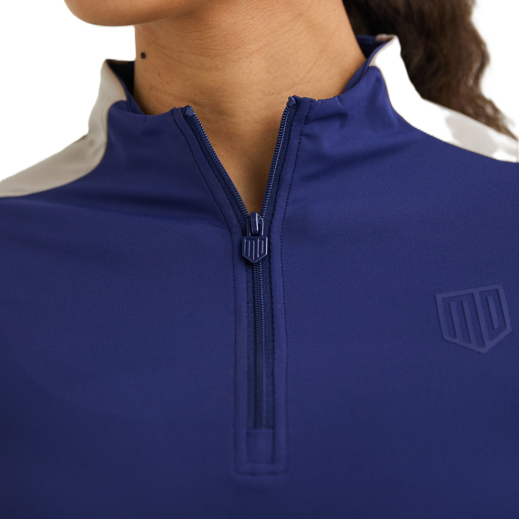 Maya Delorez Fitted Half Zip - Long Sleeves - Women