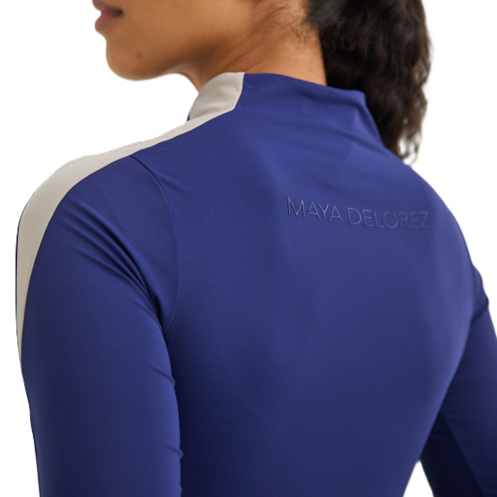 Maya Delorez Fitted Half Zip - Long Sleeves - Women