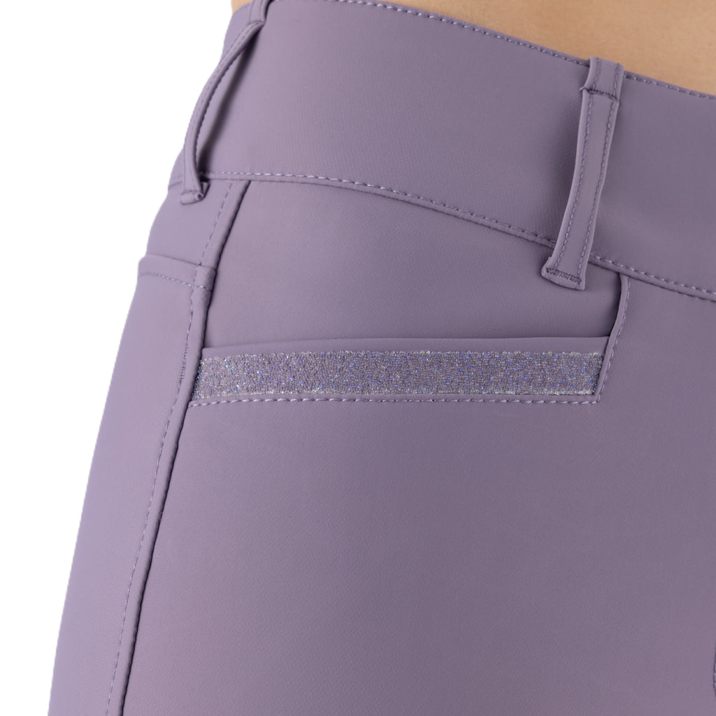 Culotte d'équitation Equiline Crystalek - Grip genoux - Femme