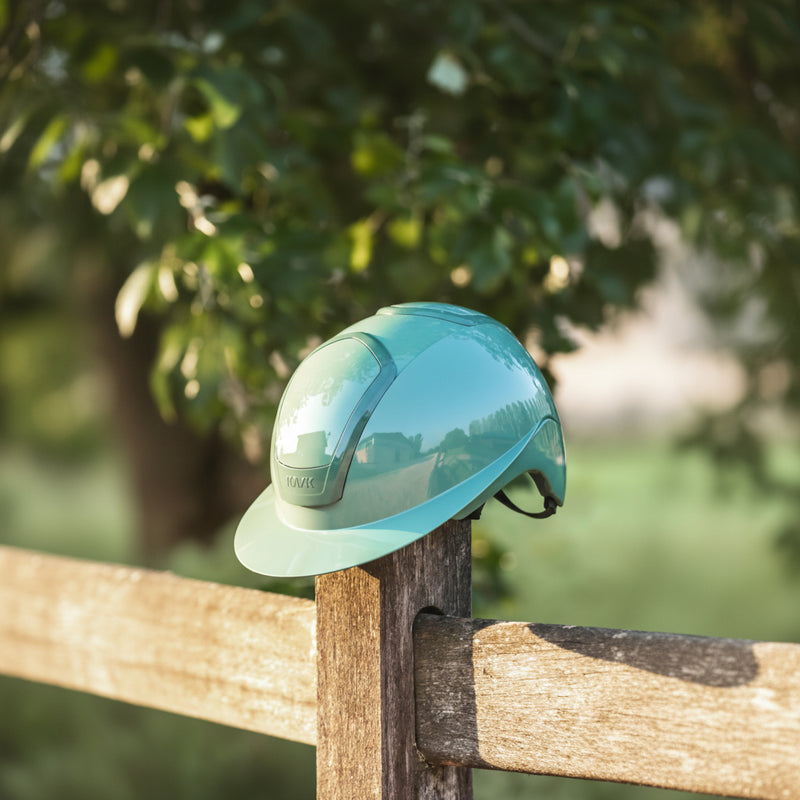 Kask Nemesi Wide Peak - Light Brown Chinstrap