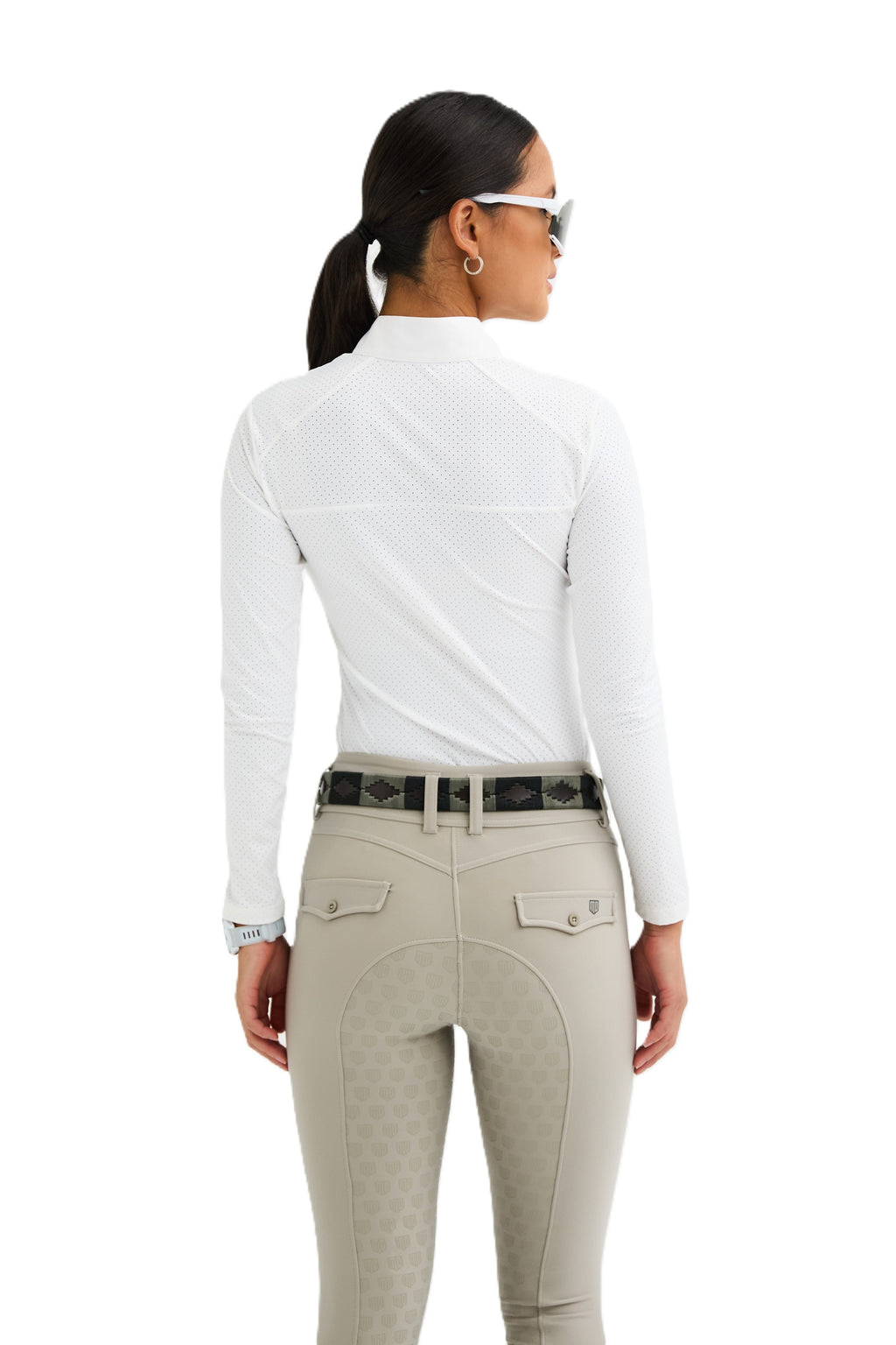Maya Delorez Full Air Mesh Top - Long Sleeves - Women