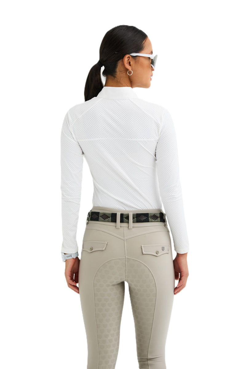 Maya Delorez Full Air Mesh Top - Lange Ärmel - Damen