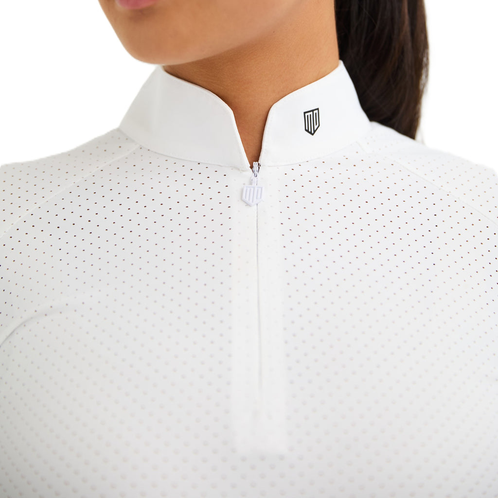 Maya Delorez Full Air Mesh Top - Long Sleeves - Women