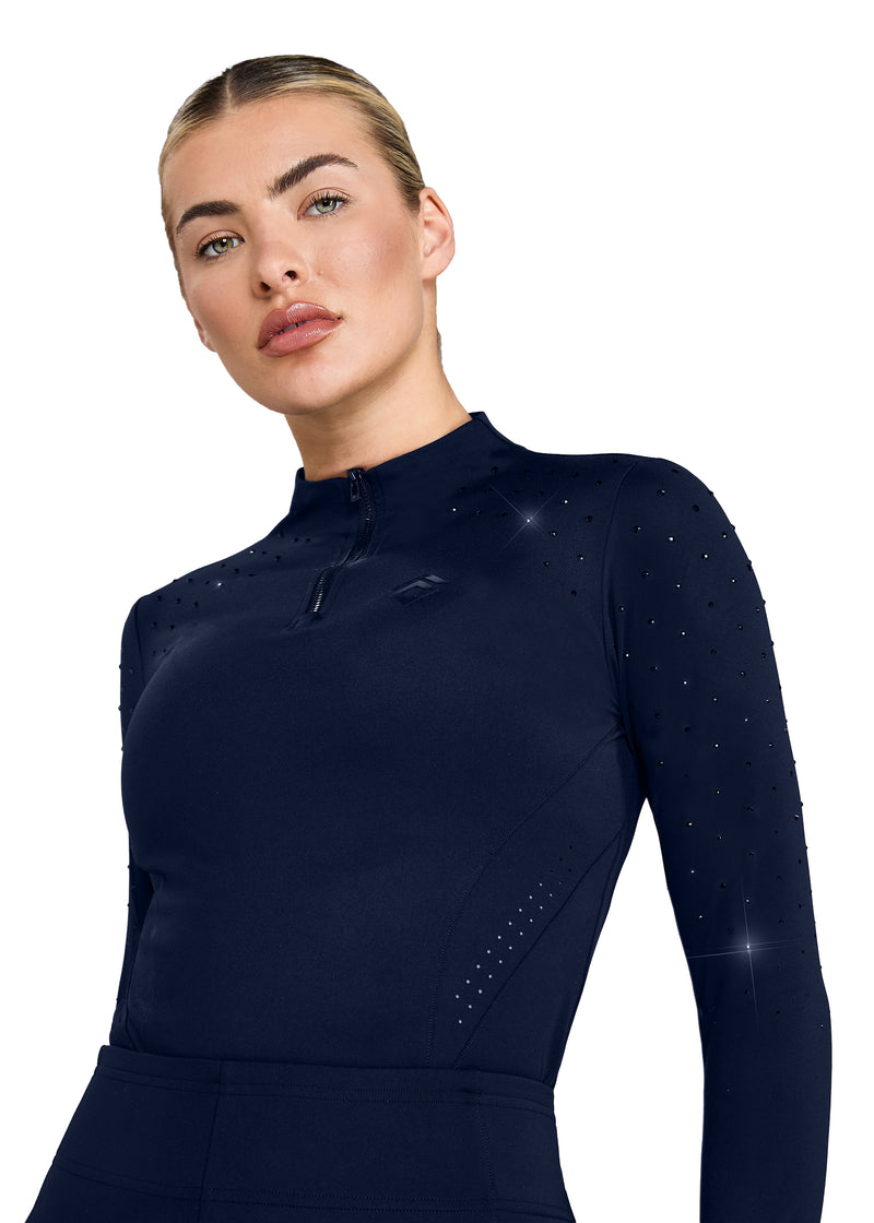 Aztec Diamond Crystal Base Layer - Long Sleeves - Women