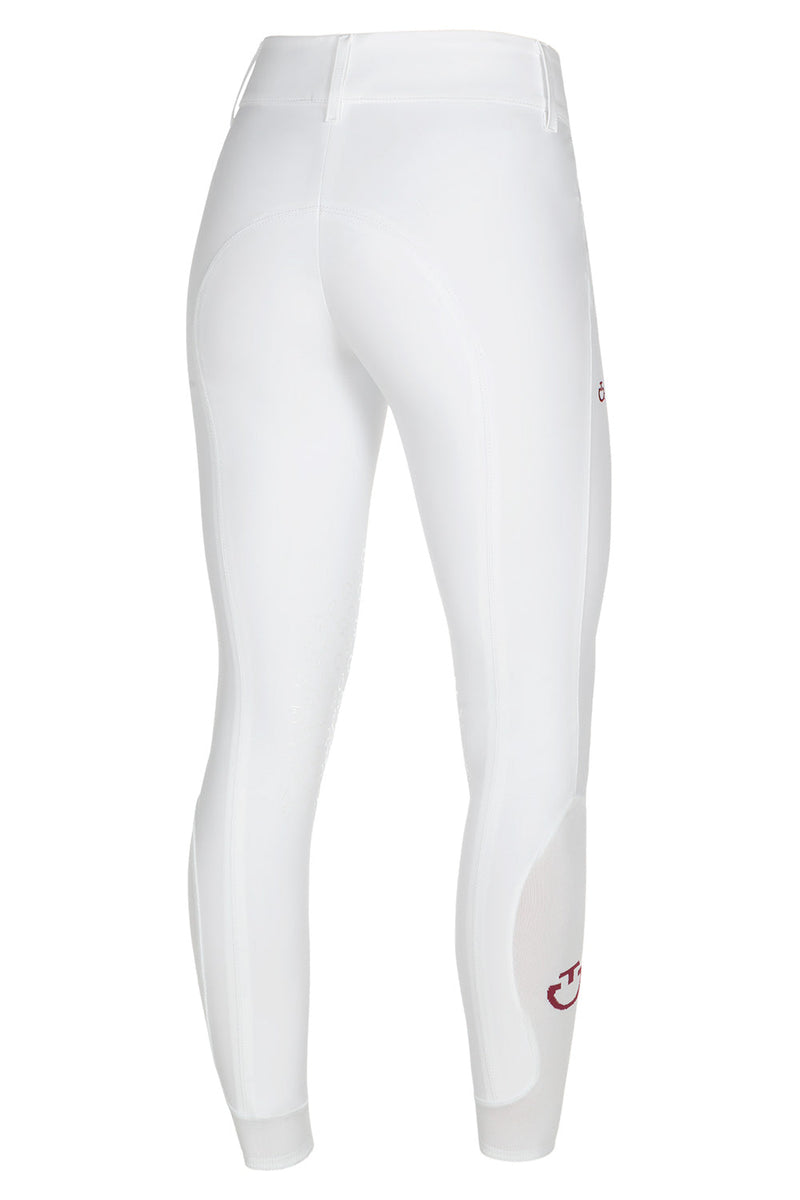 Cavalleria Toscana Pantalon d'équitation American - Taille Haute - Grip Genoux - Femme