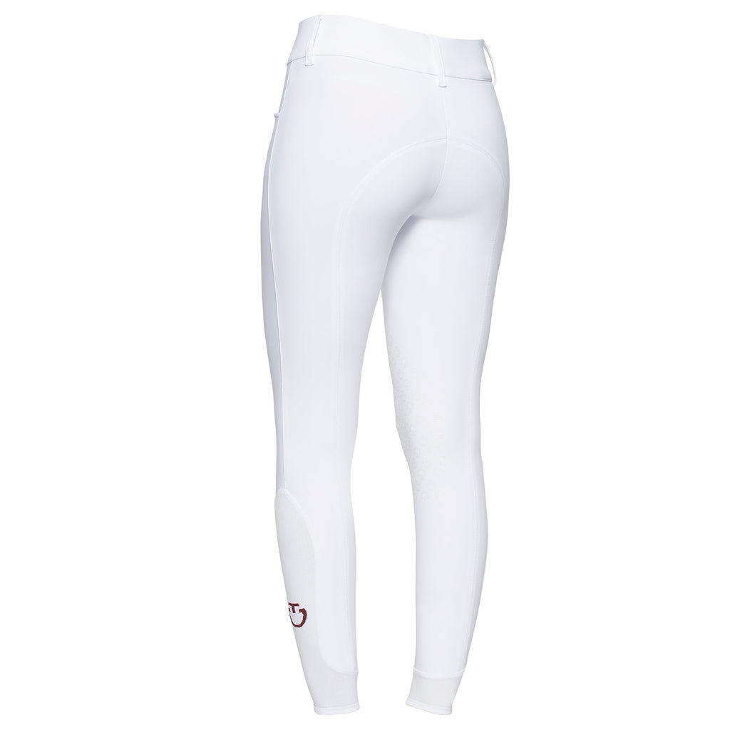 Cavalleria Toscana Pantalon d'équitation American - Taille Haute - Grip Genoux - Femme