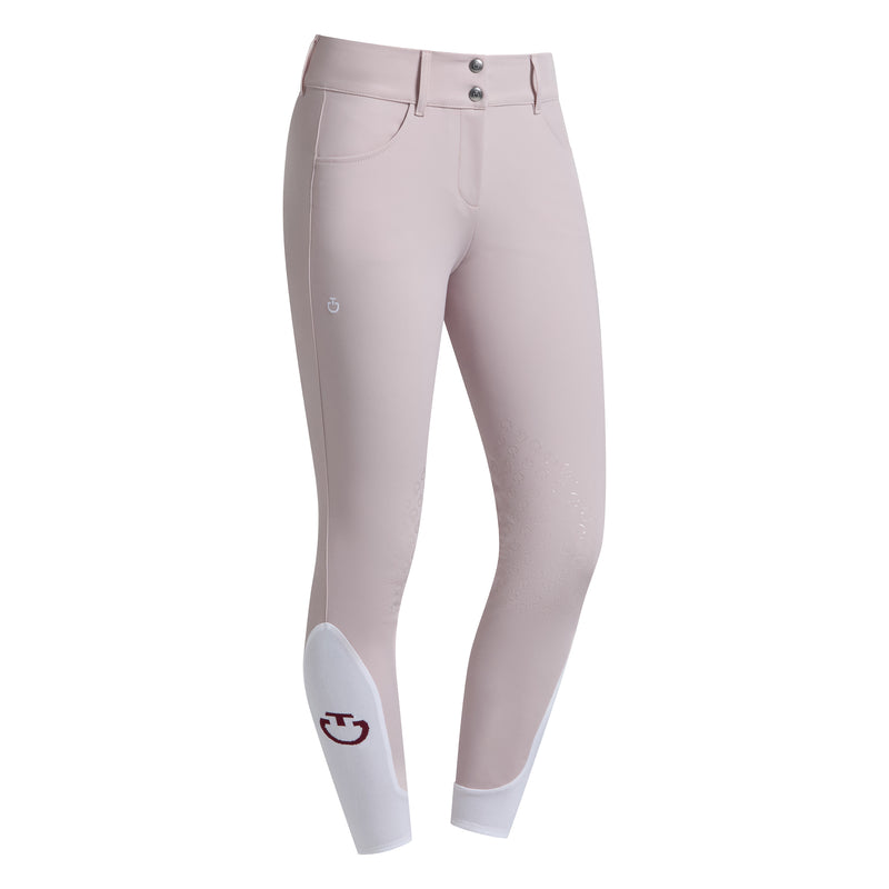 Cavalleria Toscana Pantalon d'équitation American - Taille Haute - Grip Genoux - Femme