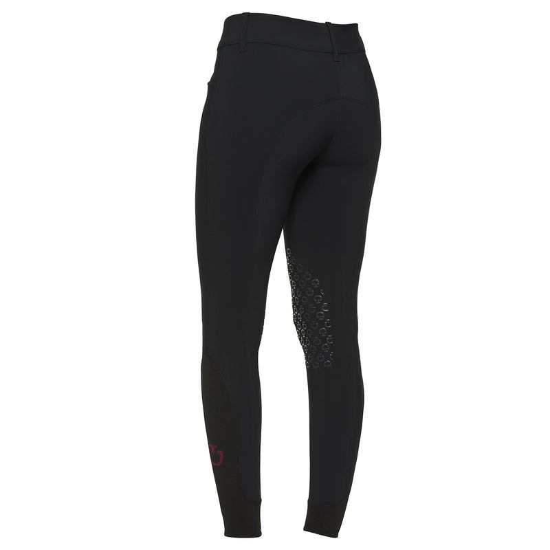 Cavalleria Toscana Pantalon d'équitation American - Taille Haute - Grip Genoux - Femme