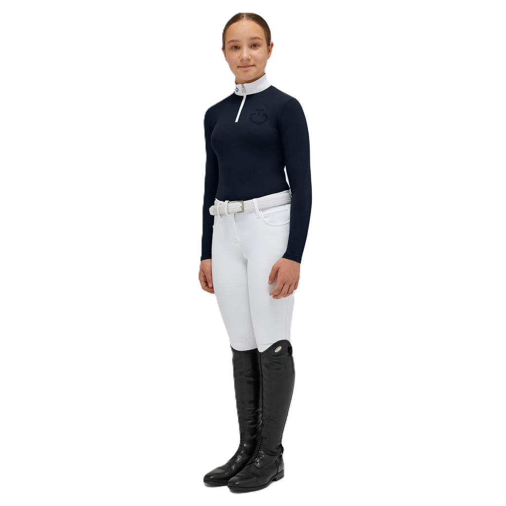 Cavalleria Toscana Jersey Turniershirt - Langarm - Mädchen