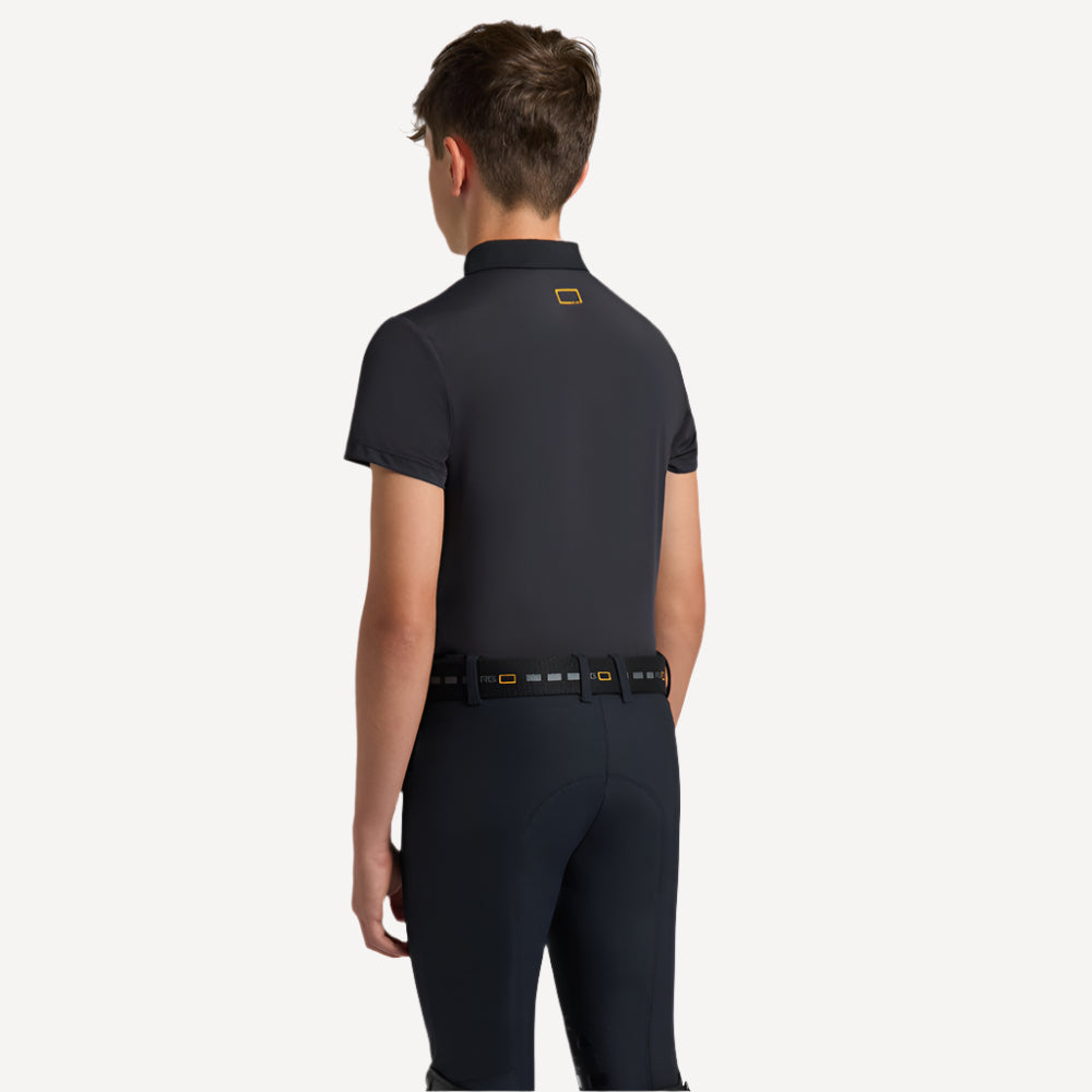 Reiter's Gene Mikroperforiertes Trainingspolo - Kurzarm - Jungen