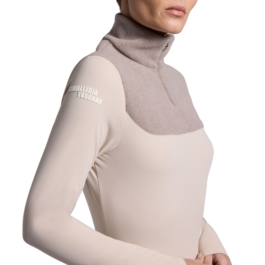 Cavalleria Toscana Training Shirt Warm Jersey - Long Sleeves - Women