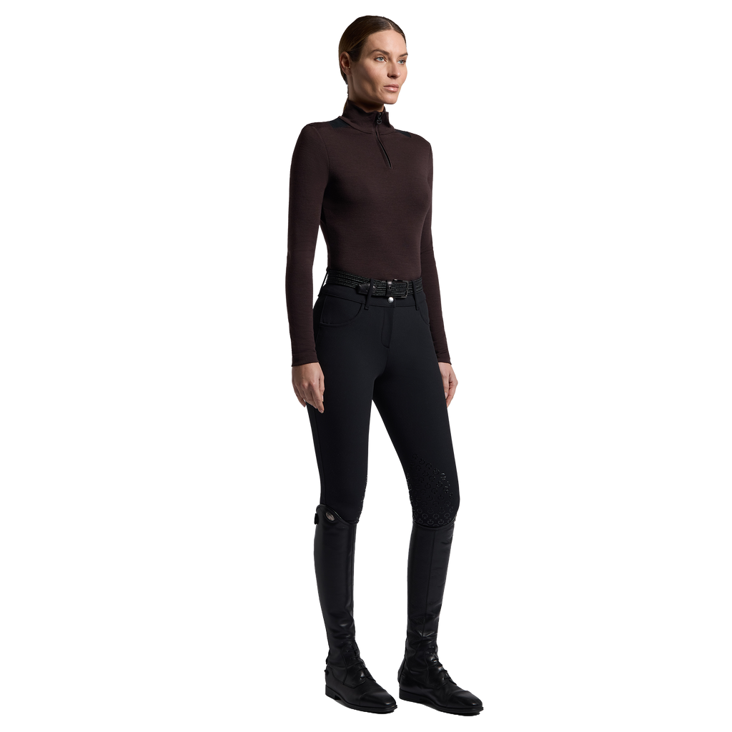 Cavalleria Toscana Training Shirt Tech Wool - Long Sleeves - Women