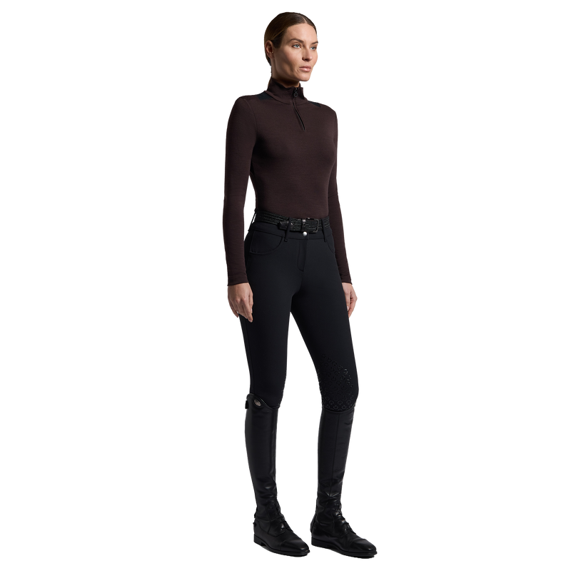 Cavalleria Toscana Training Shirt Tech Wool - Long Sleeves - Women