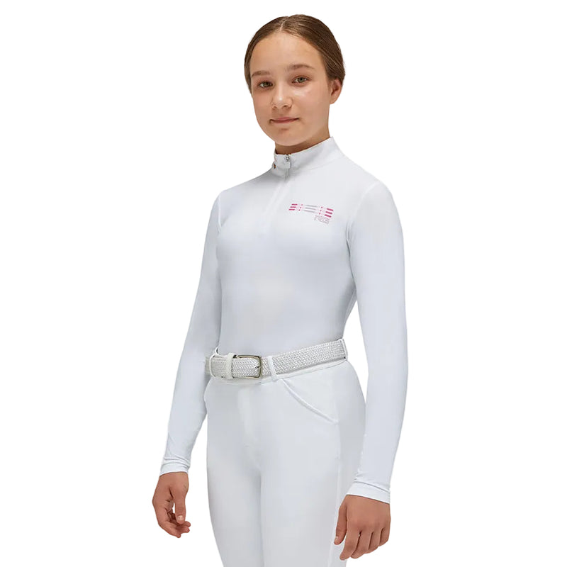 Rider's Gene Show Shirt - Jersey - Half Zipper - Long Sleeve - Girls