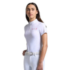 Cavalier's Gene Chemise de concours - Jersey - Demi-fermeture éclair - Manches courtes - Filles