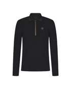 Polo Trolle zippé - Manches longues - Homme