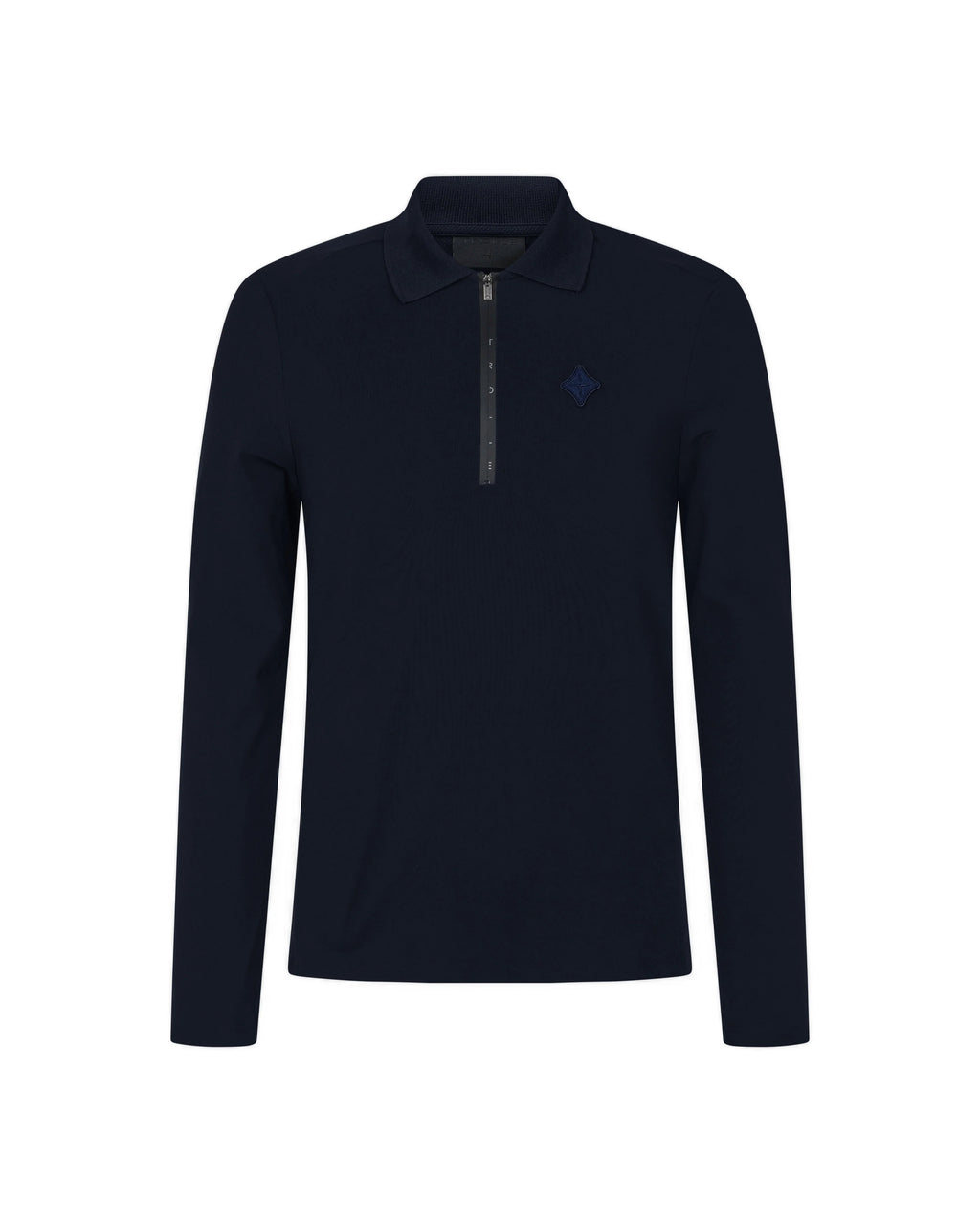 Polo zippé Trolle - Manches longues - Homme