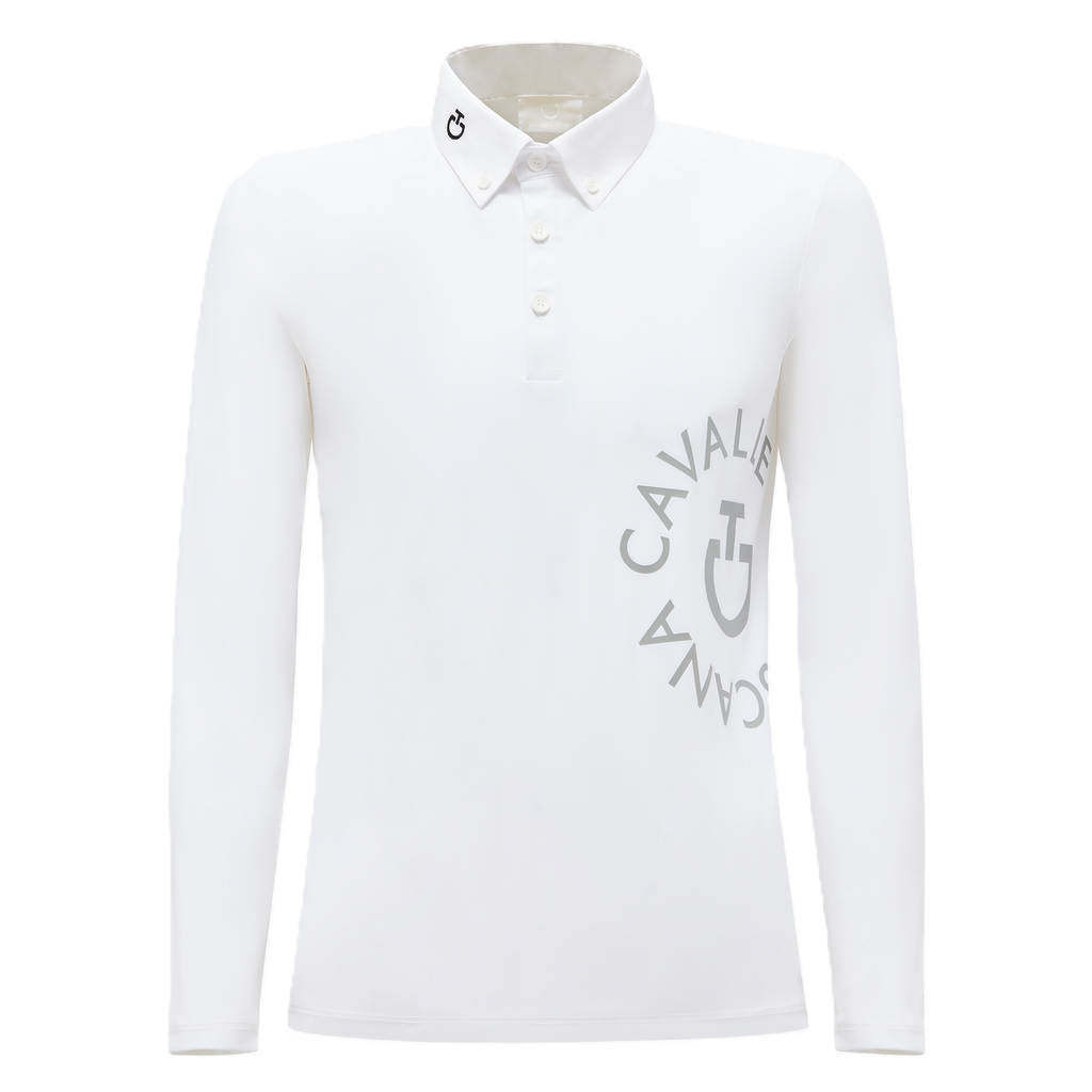 Cavalleria Toscana Show Shirt Orbit - Long Sleeve - Boys