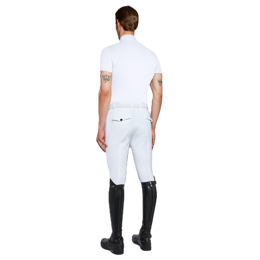 Cavalleria Toscana Tech Piquet Show Shirt - Short Sleeve - Men