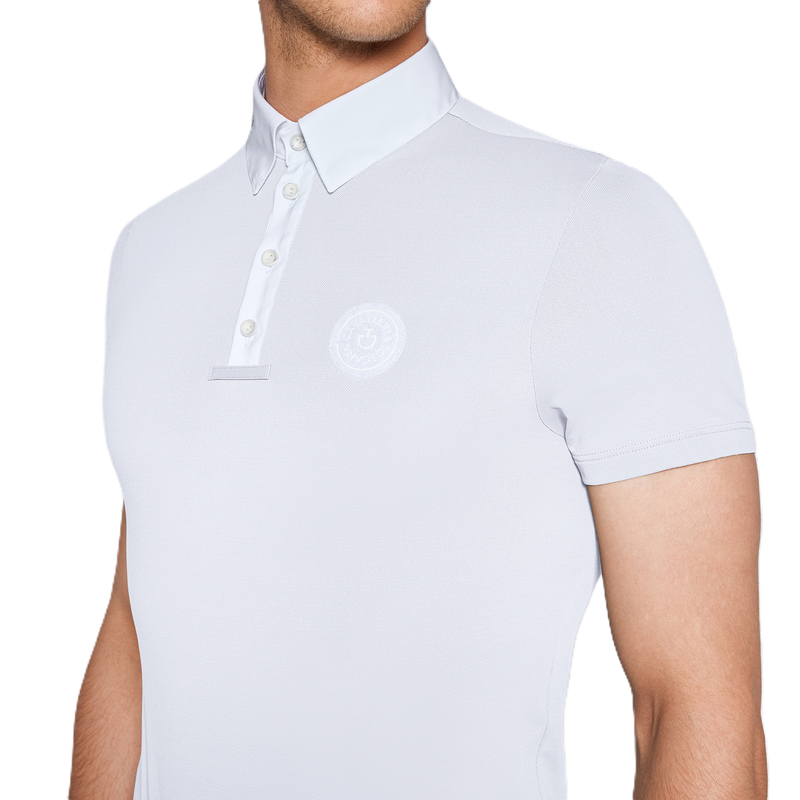 Cavalleria Toscana Tech Piquet Show Shirt - Short Sleeve - Men