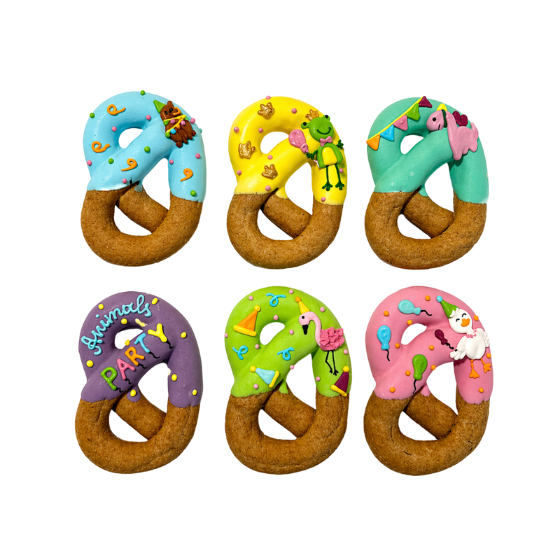 Candy Horse Pretzels Horse Treats - 6 Pieces