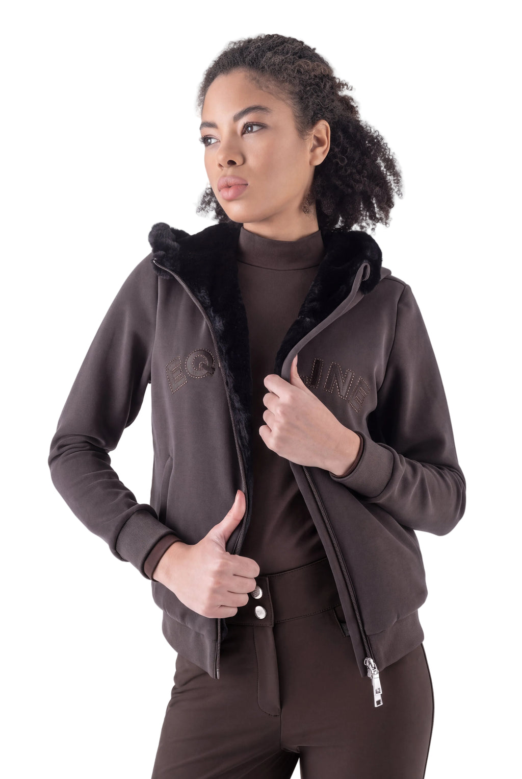Equiline Full Zip Hoodie Gert Soft Tech - Women