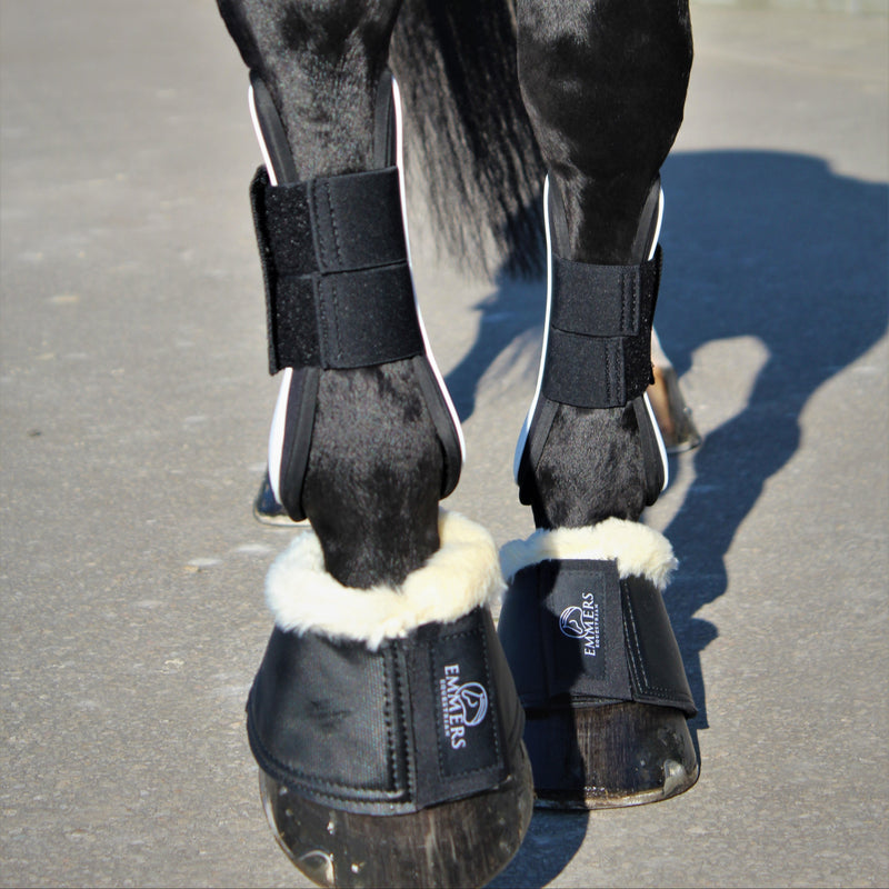 Emmers Springschoenen - Kunstleer Met Bont