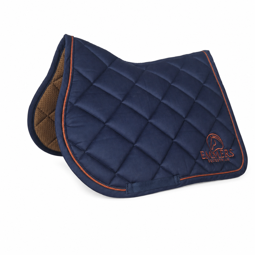 Emmers Saddle Pad Luxe with Logo - Jumping