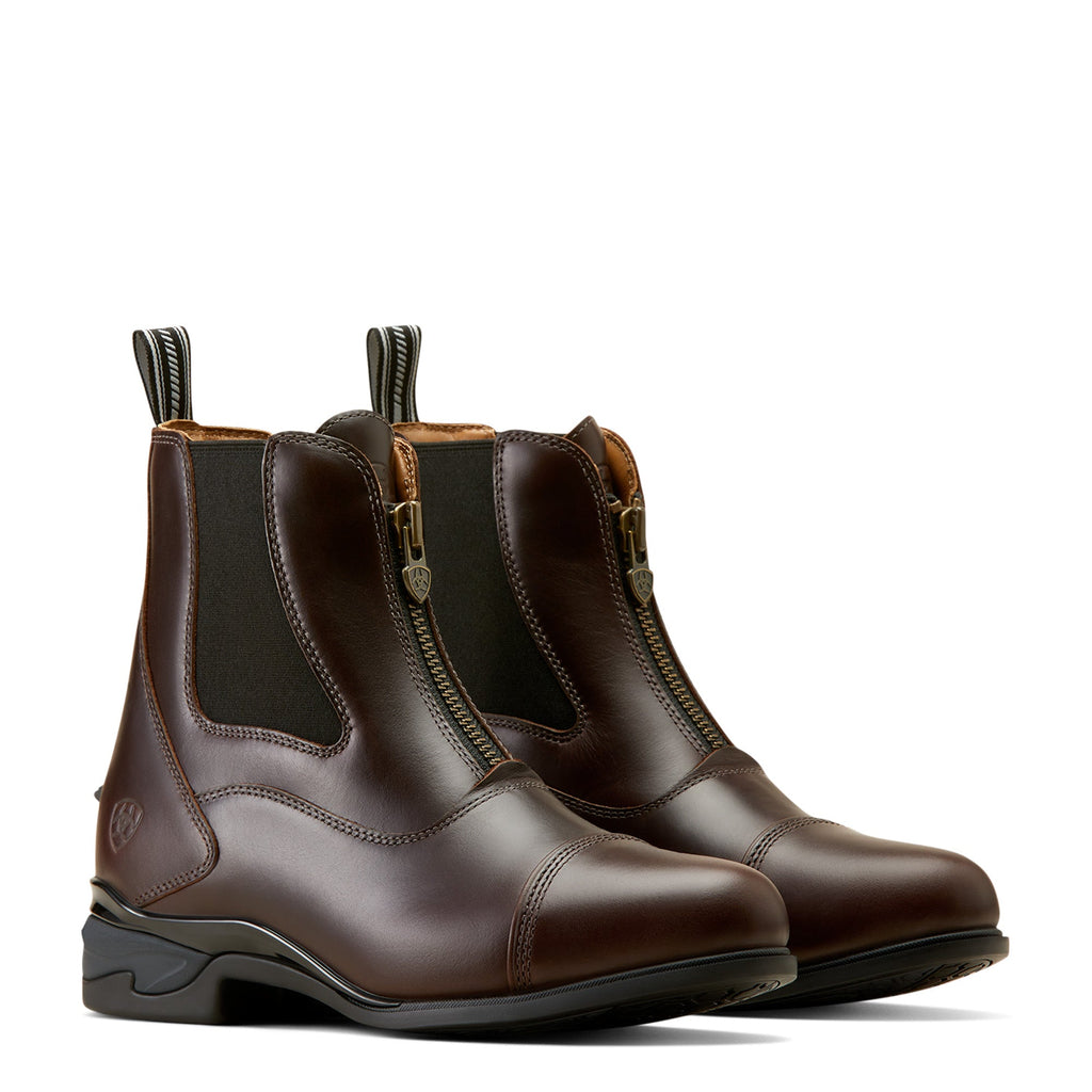 Ariat Jodhpurs Devon Axis Pro - Rits - Waxed Chocolate - Dames