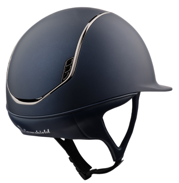Samshield 2.0 Shadowmatt Blauw/ Top Shadowmatt Blauw / Trim Chrome Zwart/ Blazon Chrome Zwart
