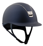 Samshield 2.0 Shadowmatt Blauw/ Top Shadowmatt Blauw / Trim 300Swarovski Crystal / Blazon Chrome Zwart