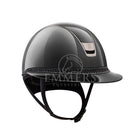 Samshield 2.0 Miss Shield Shadow Glossy Black - Frontal Band Tiara Black - Trim & Blazon Chrome Black