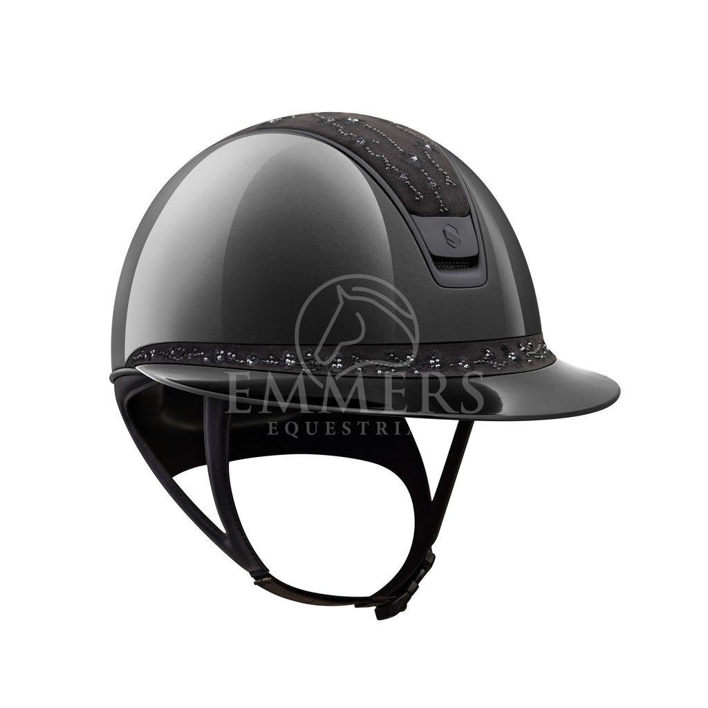 Samshield 2.0 Miss Shield Shadow Glossy Black - Top & Frontal Band Cherry Blossom Black - Trim & Blazon Matt Black
