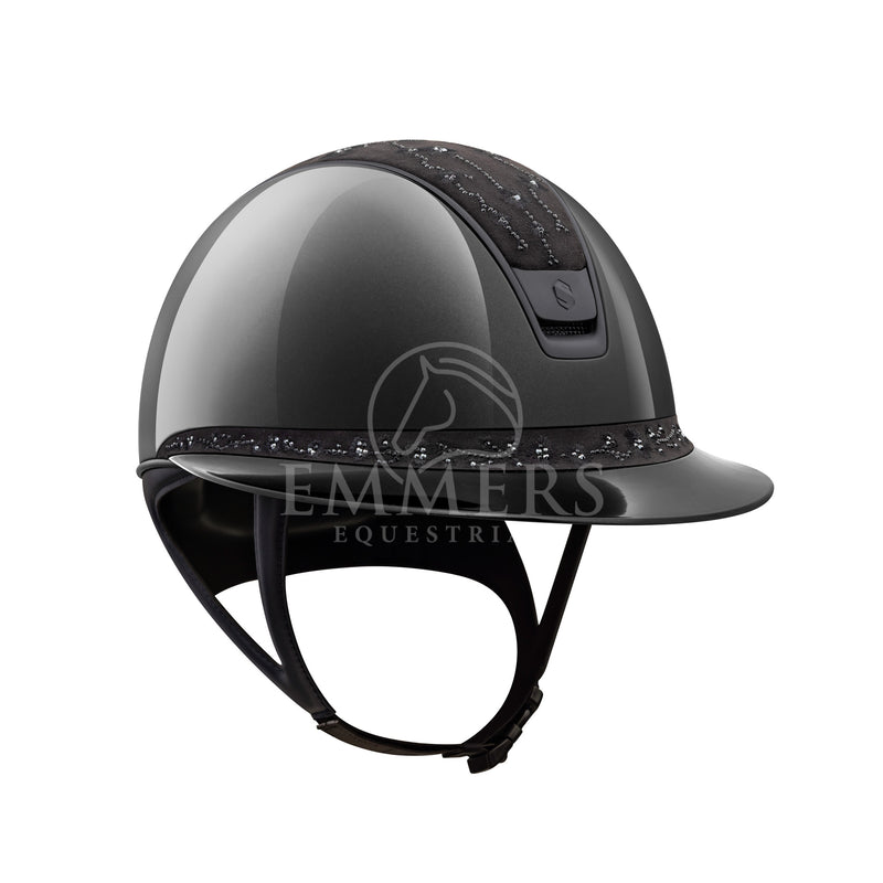Samshield 2.0 Miss Shield Shadow Glossy Black - Top & Frontal Band Cherry Blossom Black - Trim & Blazon Matt Black