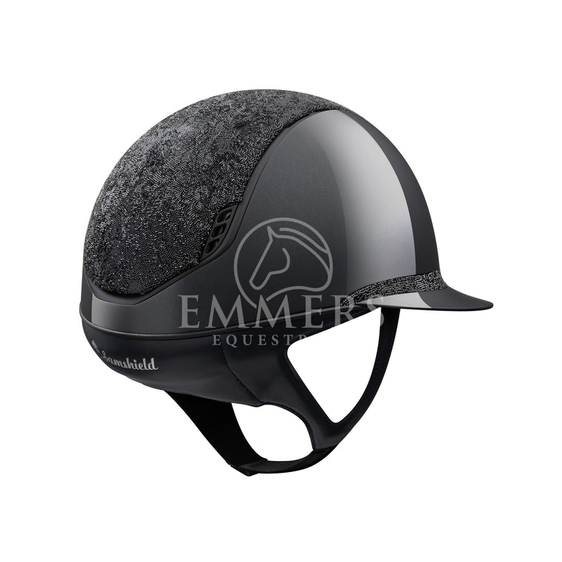 Samshield 2.0 Miss Shield Shadowglossy Black / Top Ultra Fine Rock Black / Frontal Band Ultra Fine Rock Black / Trim Matt Black / Blazon Matt Black