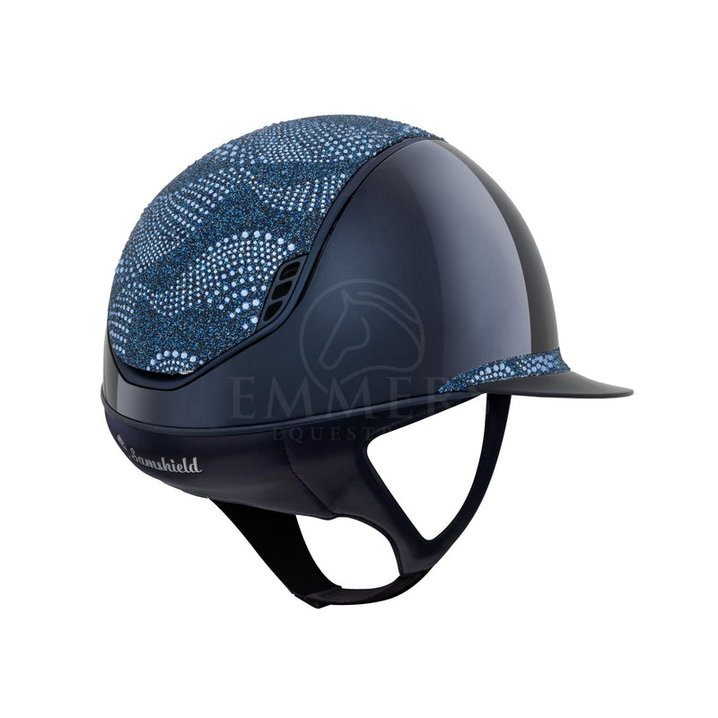 Samshield 2.0 Miss Shield Glossy Blue - Crystal Intarsia Blue
