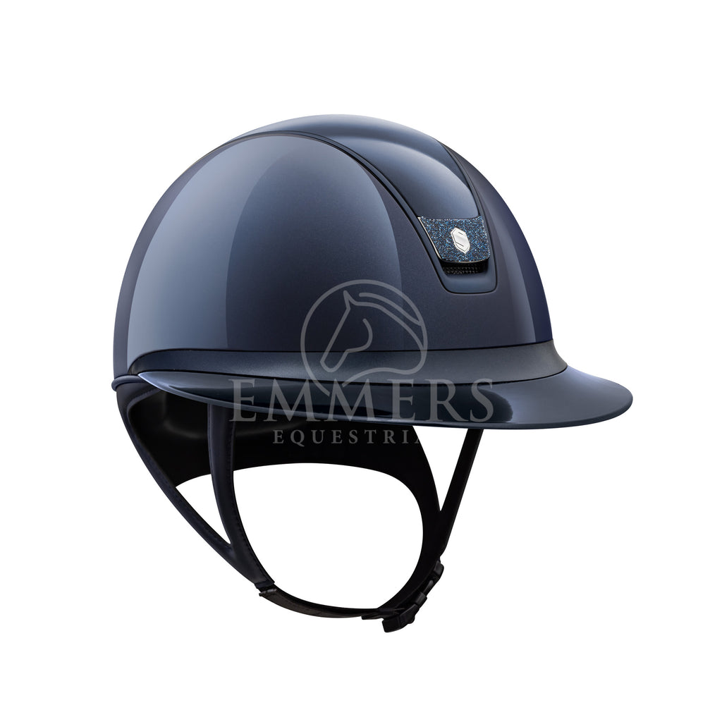 Samshield 2.0 Miss Shield Shadow Glossy Blue - Trim Matt Blue - Blazon Crystal Fabric Blue