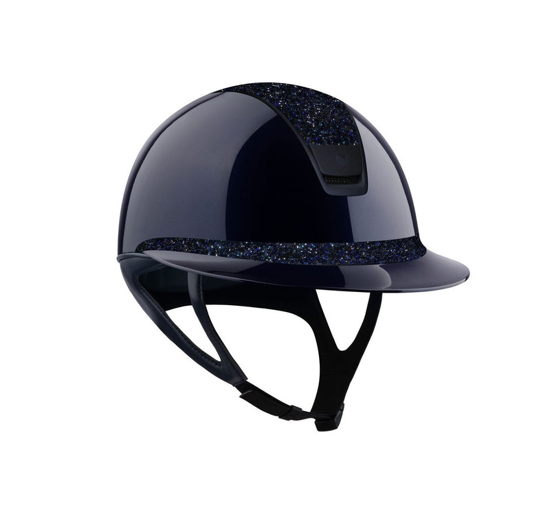 Samshield 2.0 Miss Shield Shadow Glossy Blue - Top & Frontal Band Ultrafine Rock Cosmic Night - Trim & Blazon Matt Blue