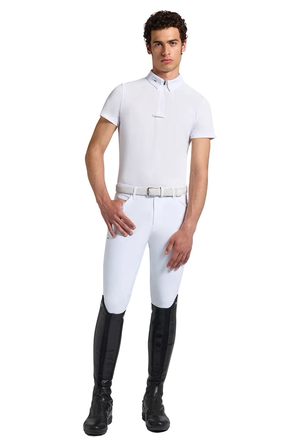 Cavalier's Gene Tech Chemise de concours - Manches courtes - Hommes